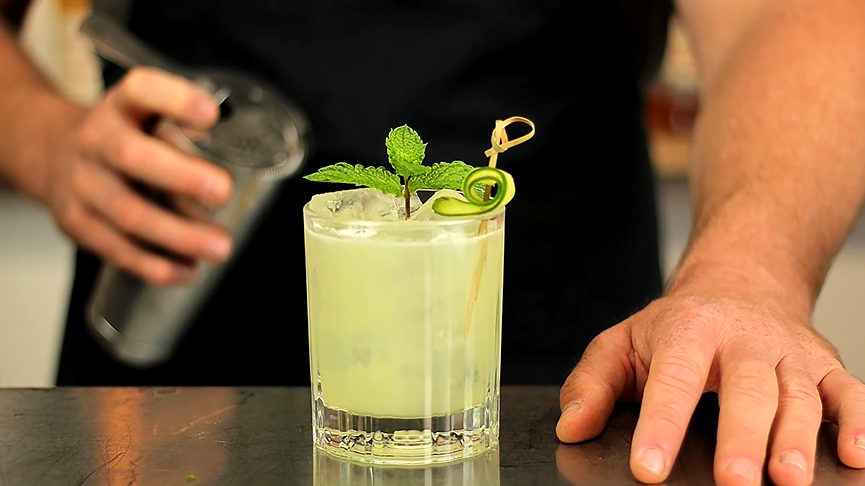 cucumber mint gimlet recipe