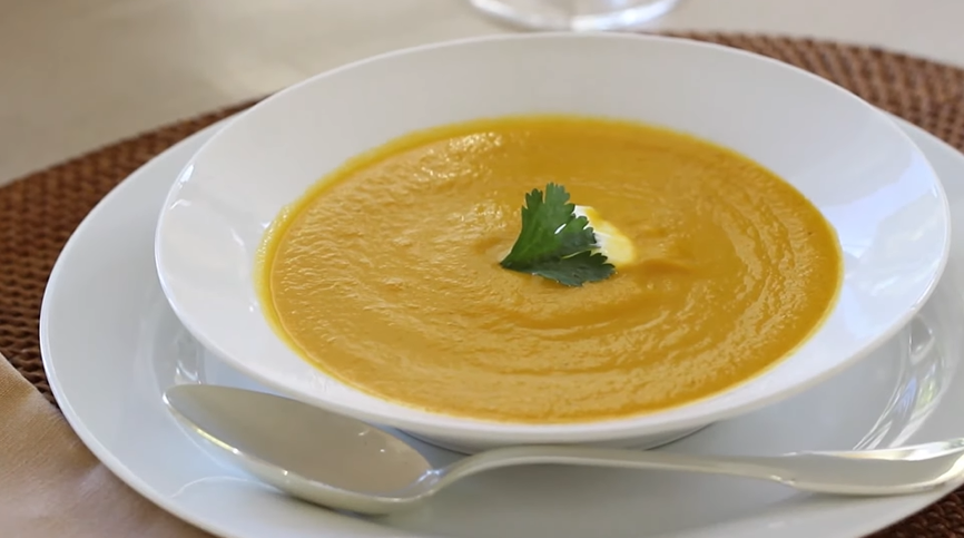 curried carrot and mussel soup recipe