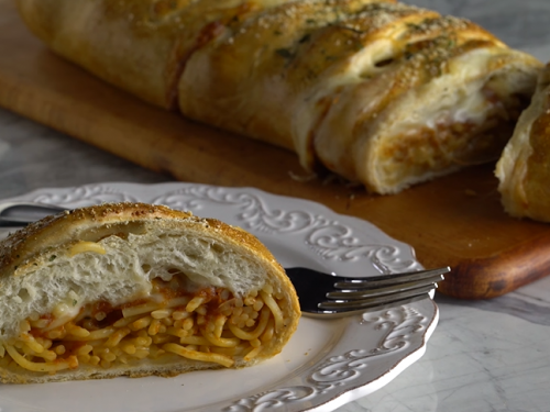 delicious spaghetti bread recipe