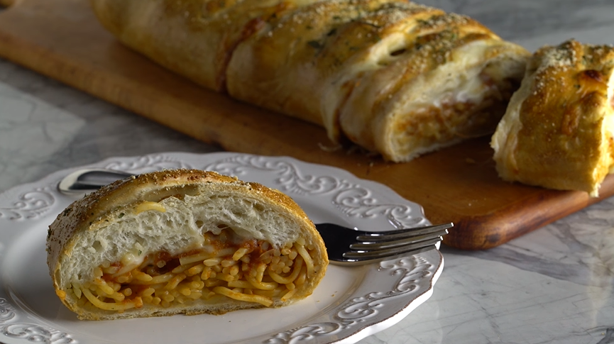 delicious spaghetti bread recipe