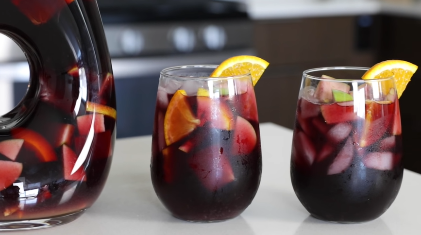 easy red wine sangria recipe