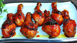easy sticky chicken drumsticks recipe