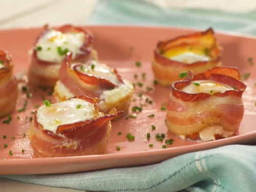 egg cups and bacon soldiers recipe