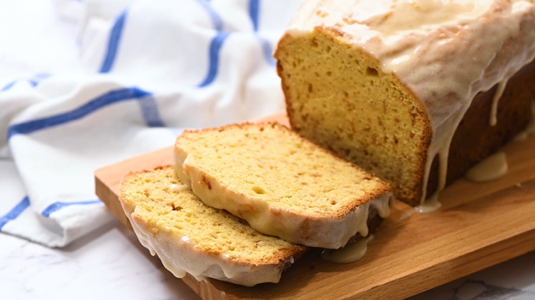 Eggnog Quick Bread With An Eggnog Glaze Recipe Recipes Net