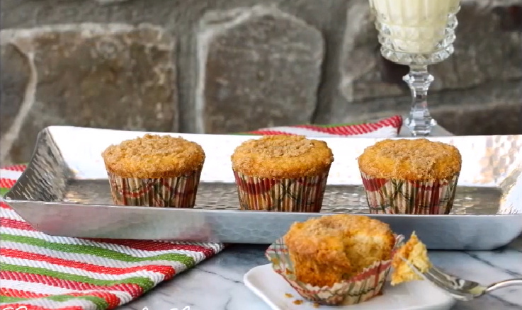 eggnog rum muffins recipe