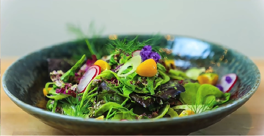 farmers' market bowl with green goddess sauce recipe