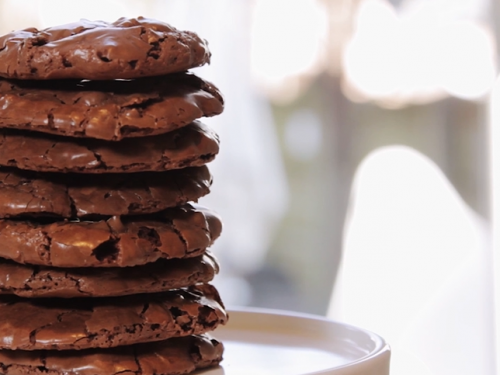 flourless chocolate chewy cookies recipe