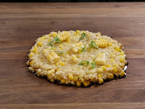 fresh corn risotto recipe
