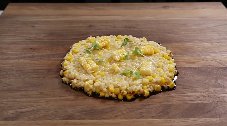 fresh corn risotto recipe