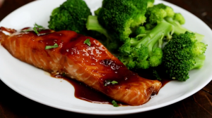 Honey ginger glazed 2025 salmon