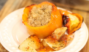 greek stuffed peppers recipe
