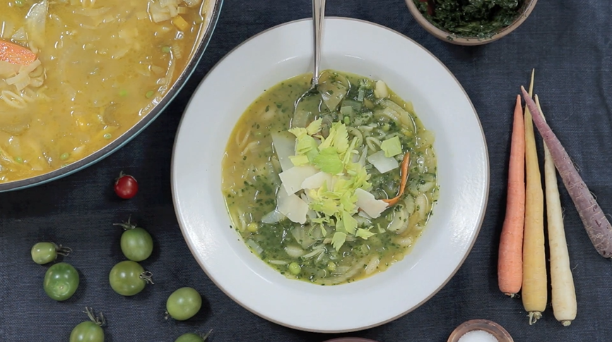 green minestrone recipe