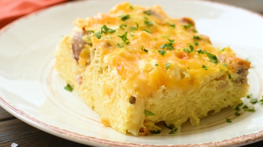 grilled cheese sausage breakfast casserole recipe