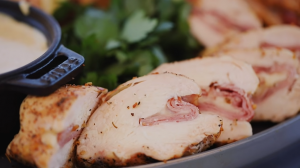grilled chicken cordon bleu recipe
