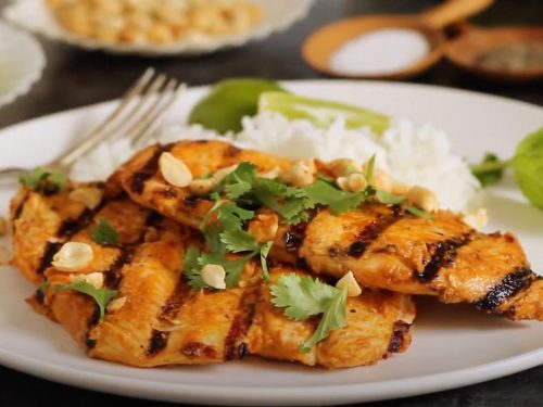 Grilled Red Curry Chicken Recipe