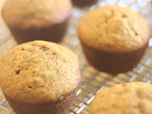 healthy butternut squash muffin recipe