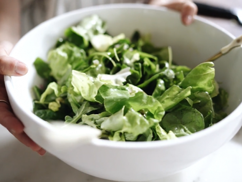 healthy green salad recipe