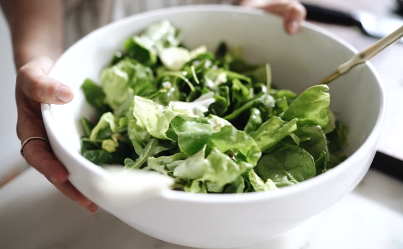 healthy green salad recipe