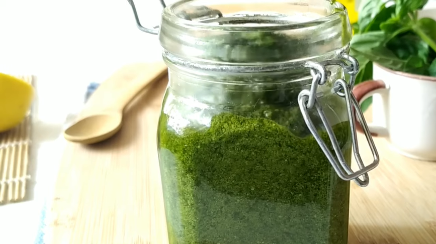 homemade basil pesto sauce recipe