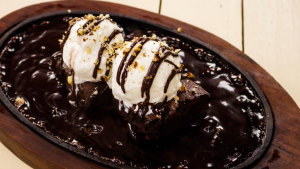 hot and cold sizzling brownie recipe