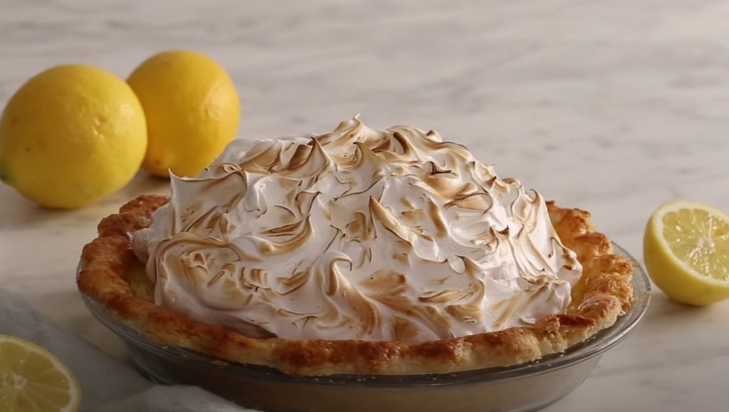 Classic lemon meringue pie recipe