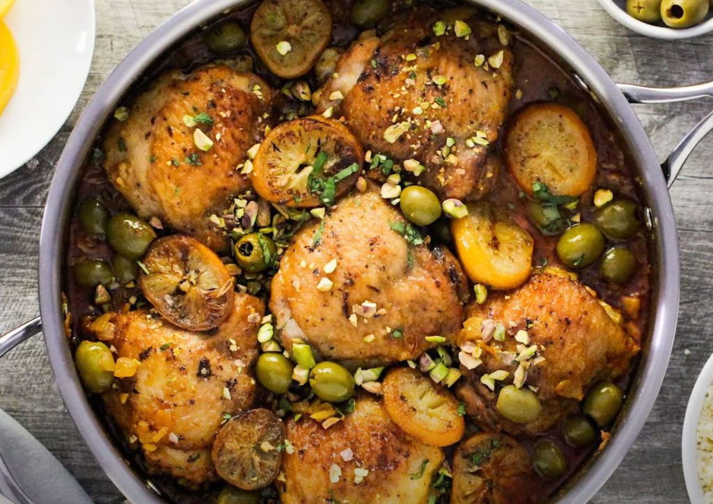Lemon and Olive Chicken Recipe