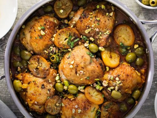 Lemon and Olive Chicken Recipe