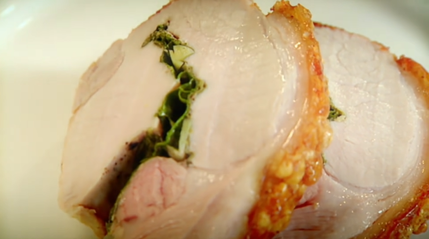 lemon salt roasted pork loin recipe