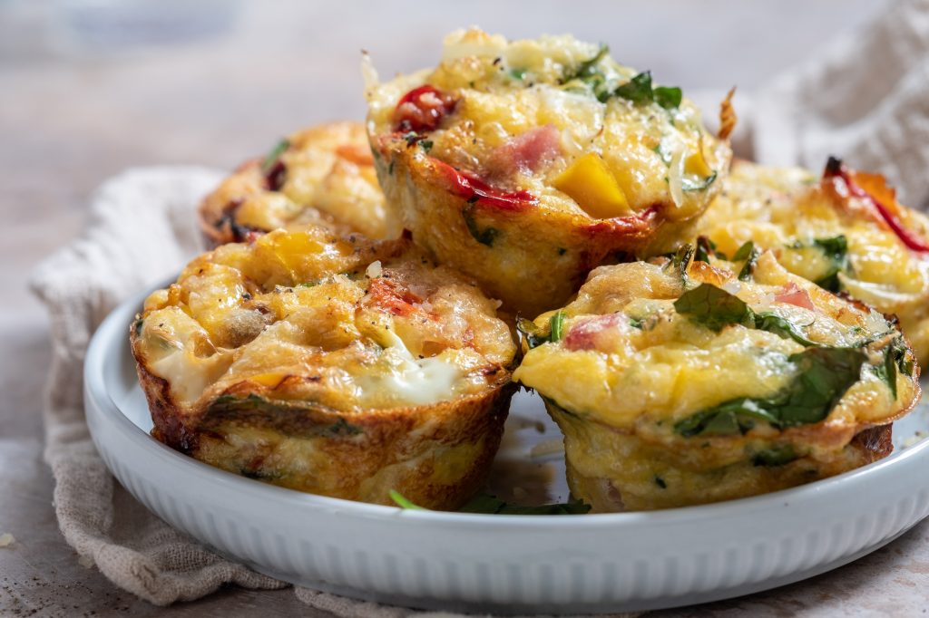 loaded breakfast egg muffins recipe