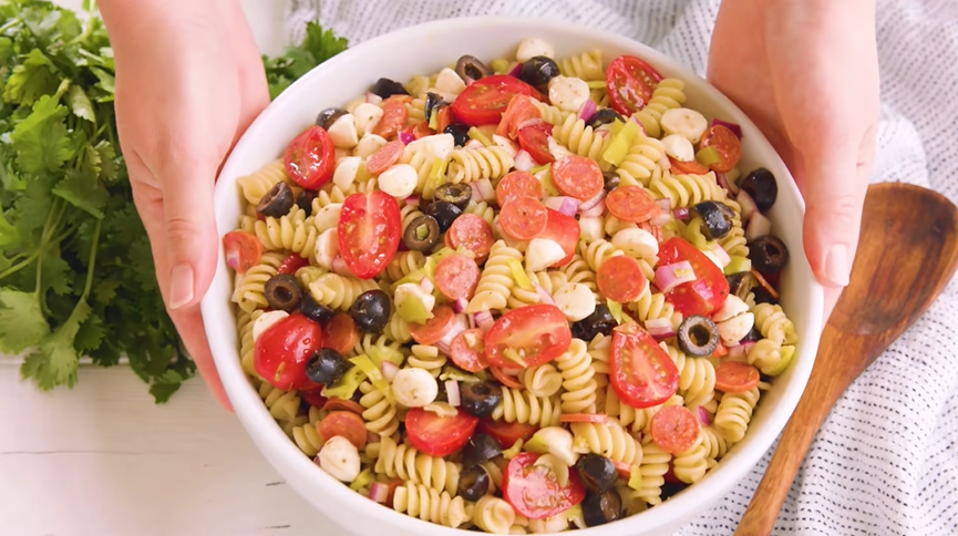 macaroni salad with tomatoes recipe