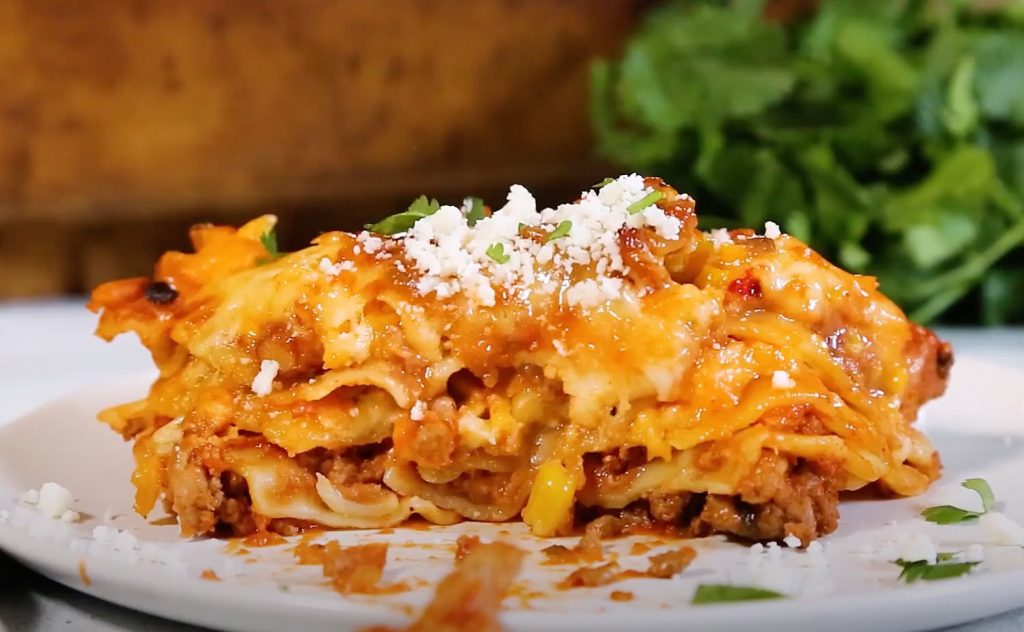 Vegetarian Mexican Lasagna Recipe