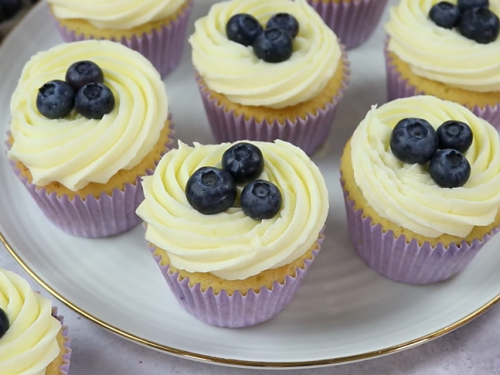 meyer lemon blueberry cupcakes recipe
