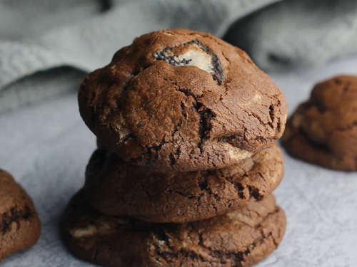 oreo doodles (oreo-dusted chocolate cookies) recipe