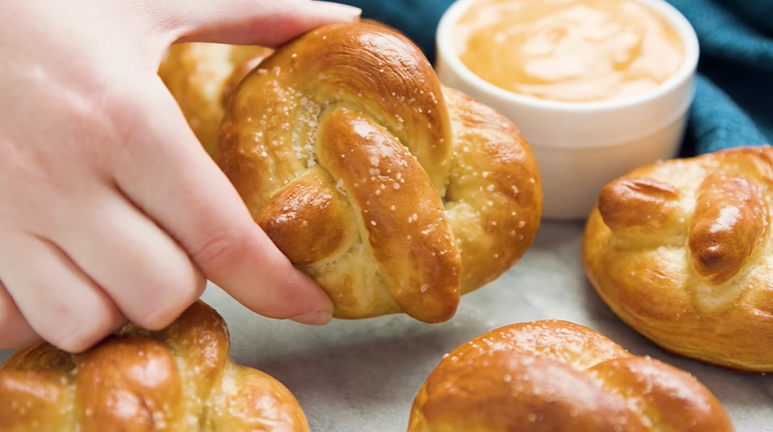 oven baked soft pretzels recipe