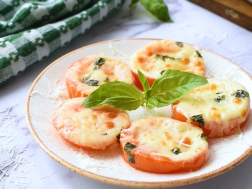 parmesan and asiago cheese roasted tomatoes recipe