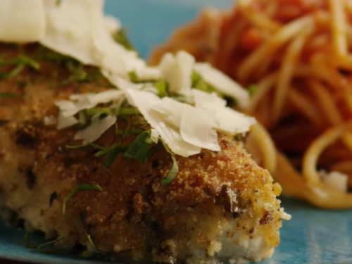 parmesan crusted chicken recipe