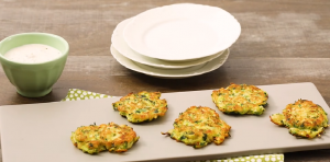 parmesan zucchini fritters recipe