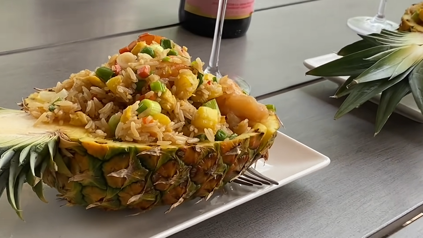 pineapple shrimp fried rice recipe