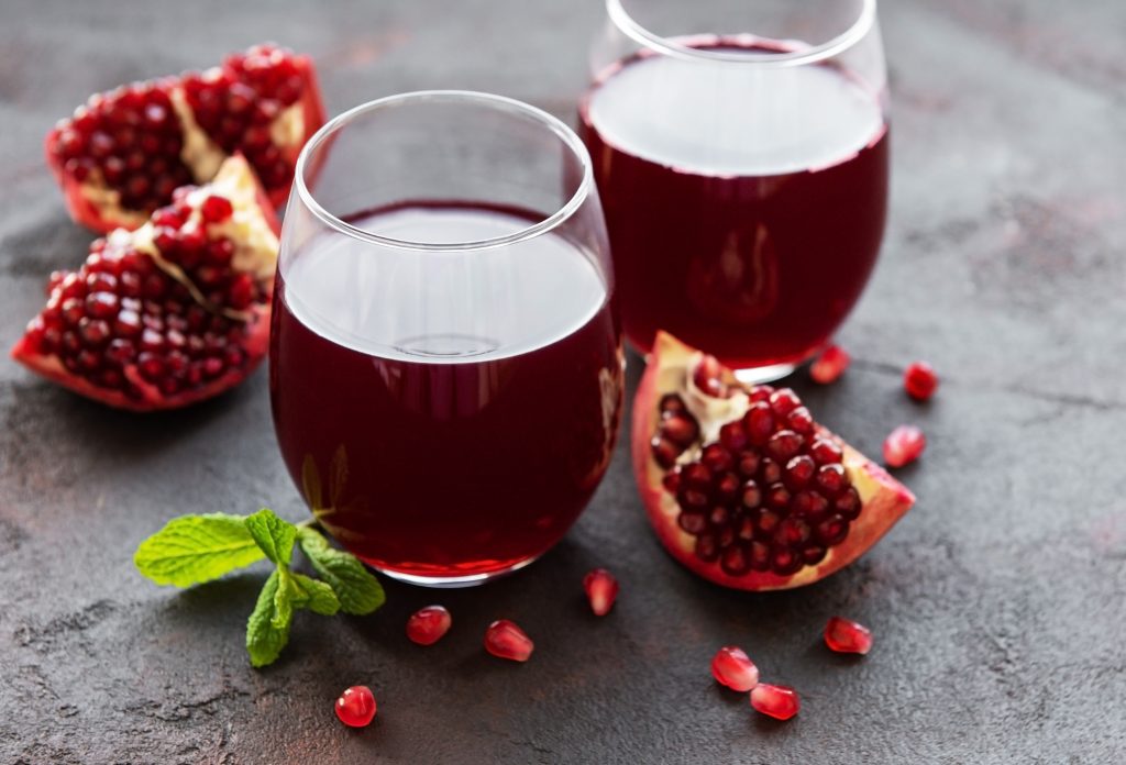 pomegranate mimosa with hard cider recipe