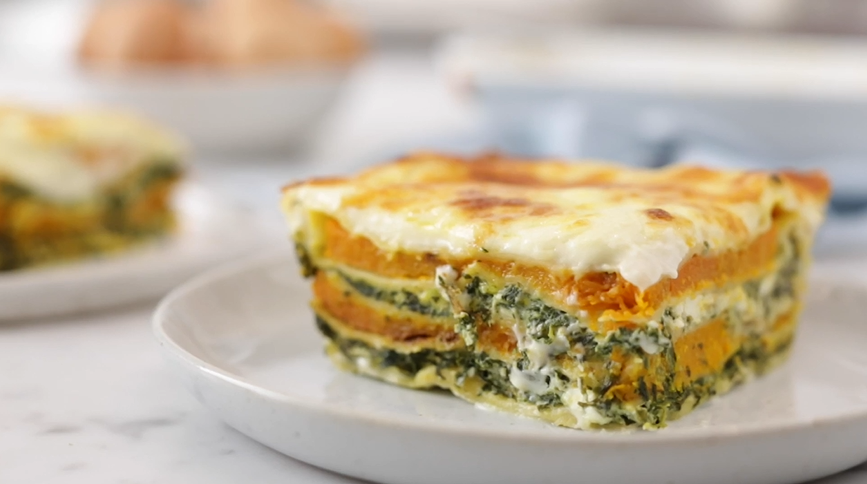 pumpkin lasagne recipe