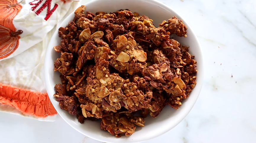 pumpkin spice granola recipe