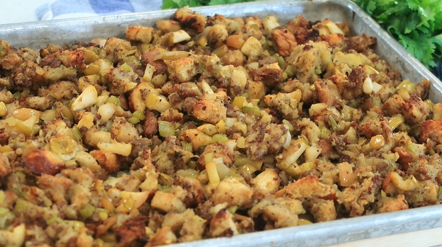 sausage & apple stuffing recipe