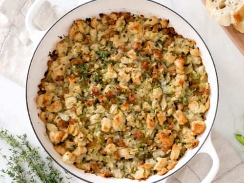 sausage herb stuffing recipe