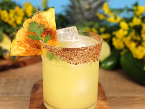 serrano cilantro pineapple cocktail recipe