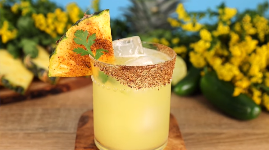 serrano cilantro pineapple cocktail recipe