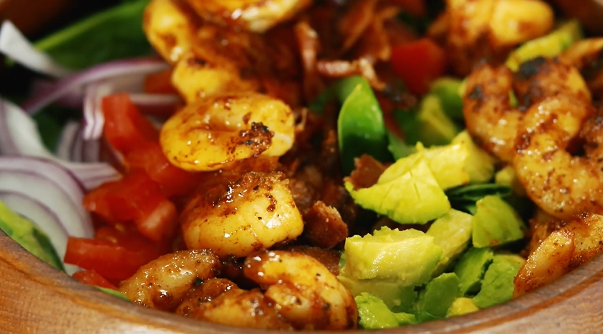 chopped salad with shrimp and bacon recipe