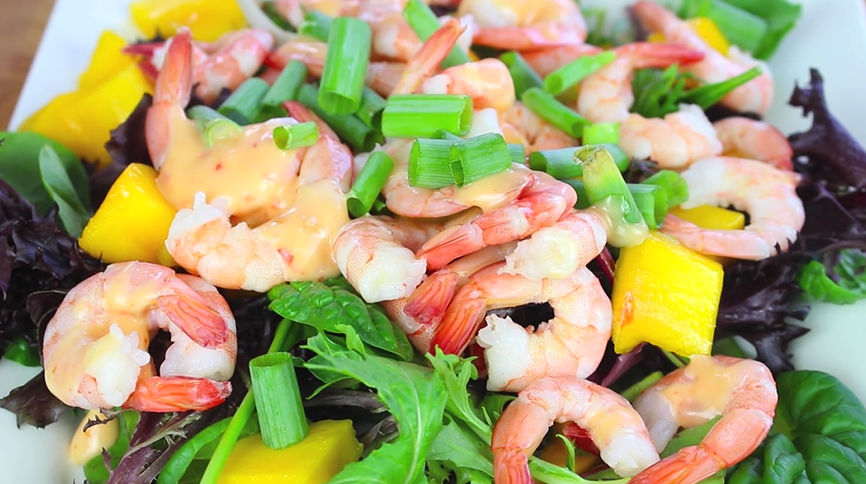 shrimp, jicama and mango salad recipe