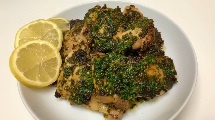 skillet chermoula chicken recipe