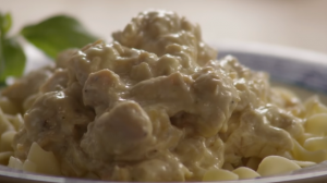 slow cooker chicken and mushroom stroganoff recipe