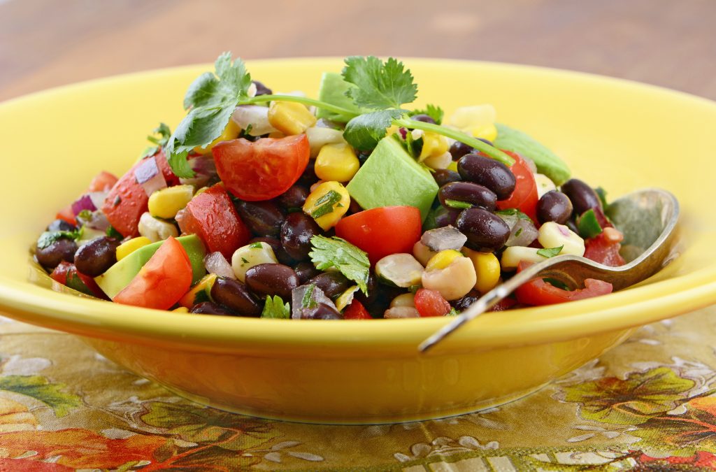 southwestern black bean and mango salad recipe